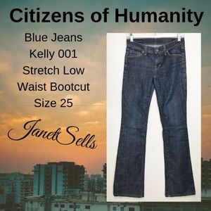 Citizens of Humanity 25 Blue Jeans Kelly Stretch